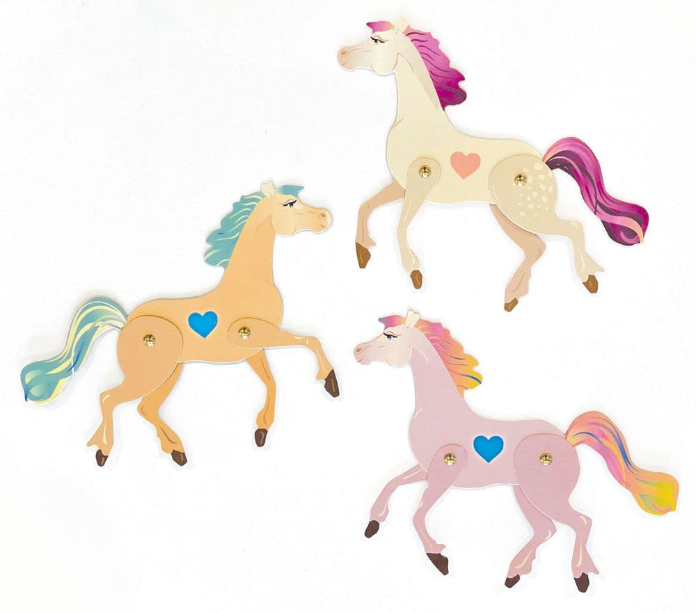 Playhouse Pretty Prancing Ponies card back showing To/From space for personalization