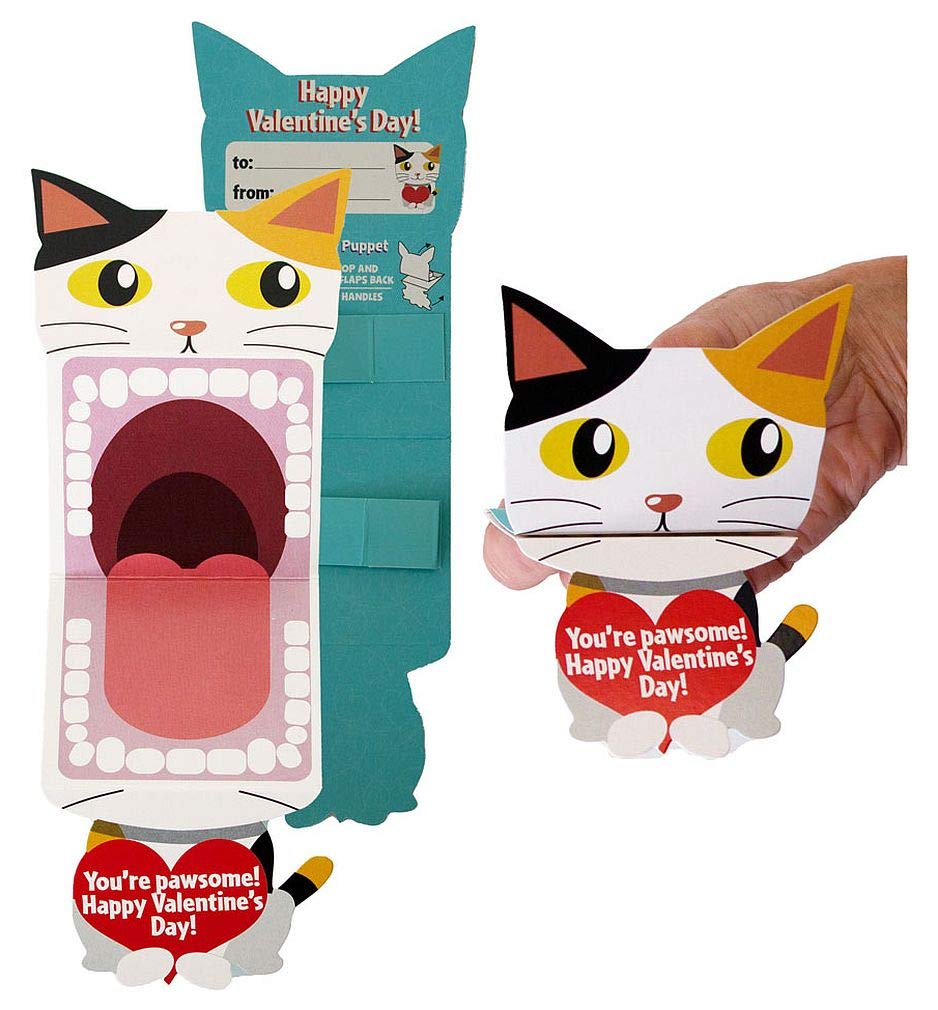 Playhouse Valentine envelopes included for all 28 cards
