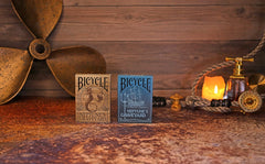 PLAYING CARD DECKS.COM Neptune’s Graveyard gift-ready box suits ocean lovers and card enthusiasts.