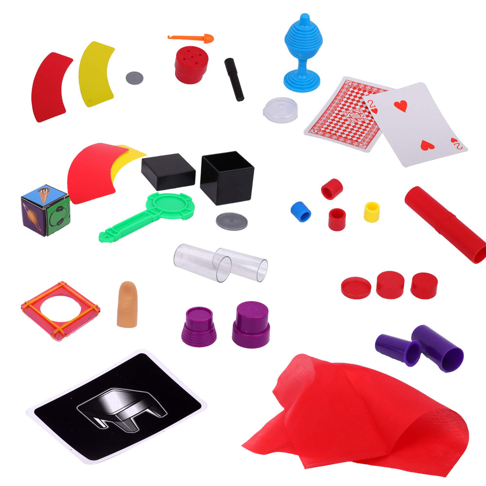 Playkidz educational magic kit helps kids develop coordination and imagination.
