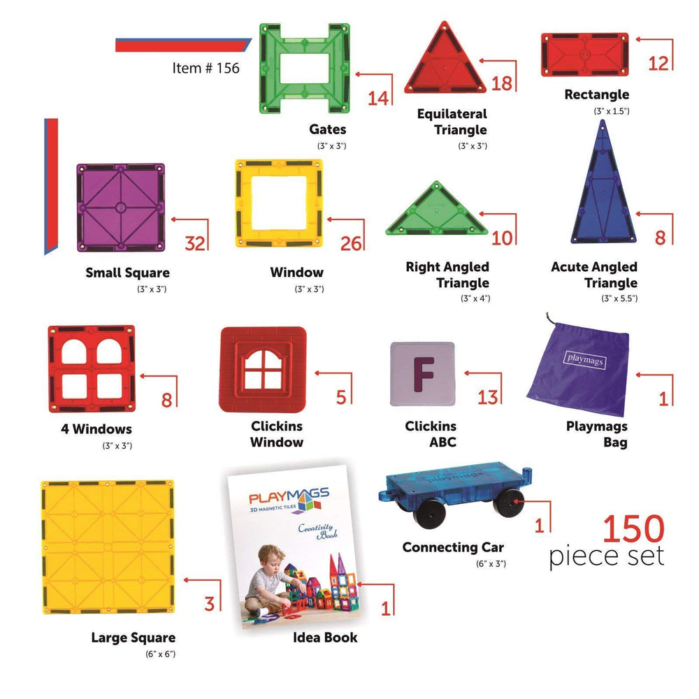 Close-up of Playmags SUPERMAGS magnets for strong connections
