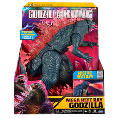PlayMates Godzilla x Kong 13-Inch Mega Deluxe packaging bold Hollow Earth inspired design.