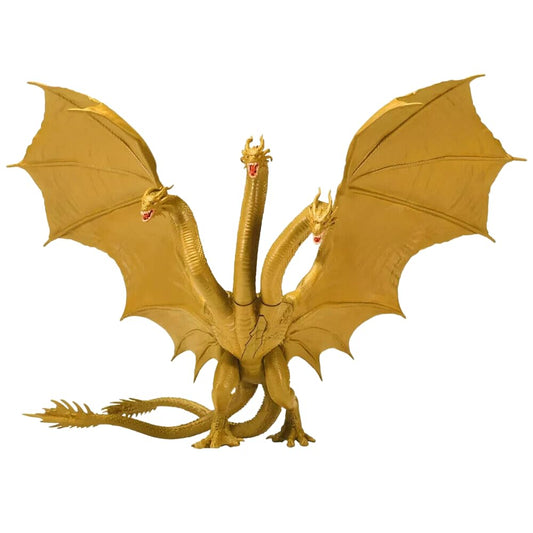 PlayMates King Ghidorah 6-inch figure front view for display and collection