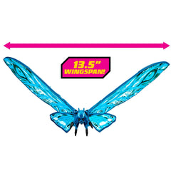 PlayMates Mothra display-ready figure for shelf use