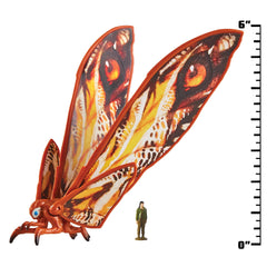 PlayMates Mothra with Jia packaging card image shows language options vary by availability.