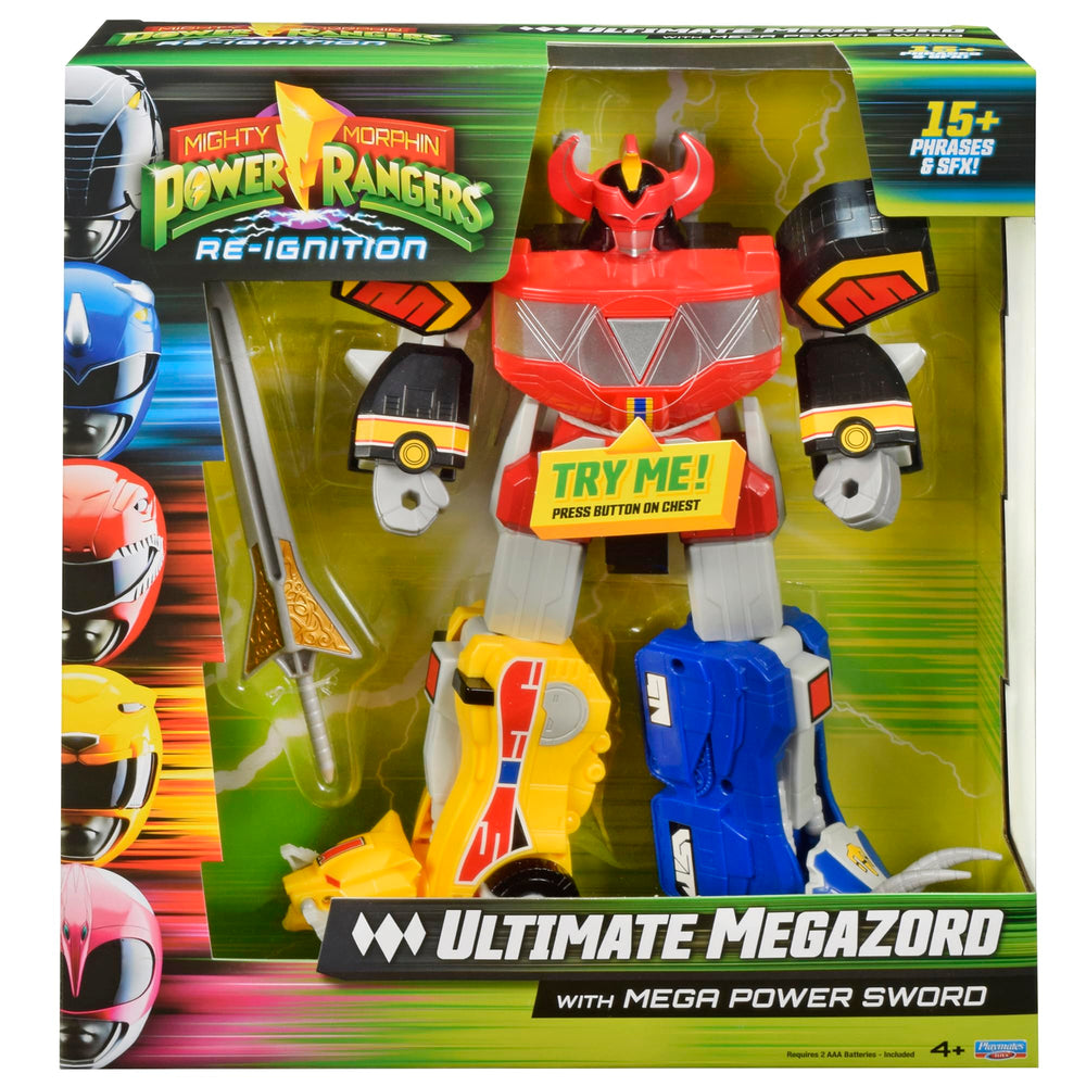 Dinozord-inspired form capabilities evoke epic battle transformations.