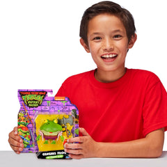 Playmates TMNT Genghis Frog side view perfect for poseable storytelling and collection.