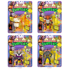 PlayMates TMNT Movie Star Foot Soldier figure featuring signature weapon for authentic battle scenes.
