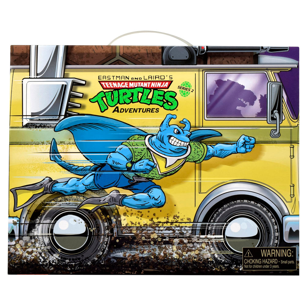 PlayMates TMNT Ray Fillet figure with manta theme for creative display.