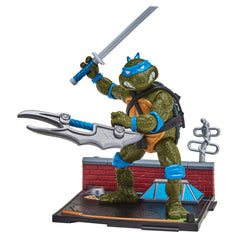 Playmates Toys Leonardo weapons and accessories for authentic ninja play.