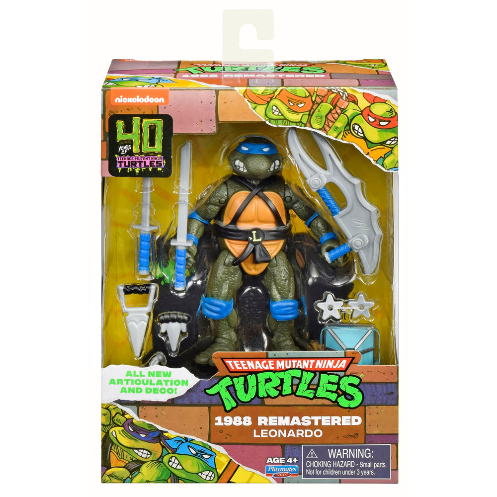 Playmates Toys signature ninja weapons featured for realistic combat displays.