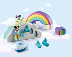 Playmobil 1.2.3 Disney Cloud Home includes 16 pieces.