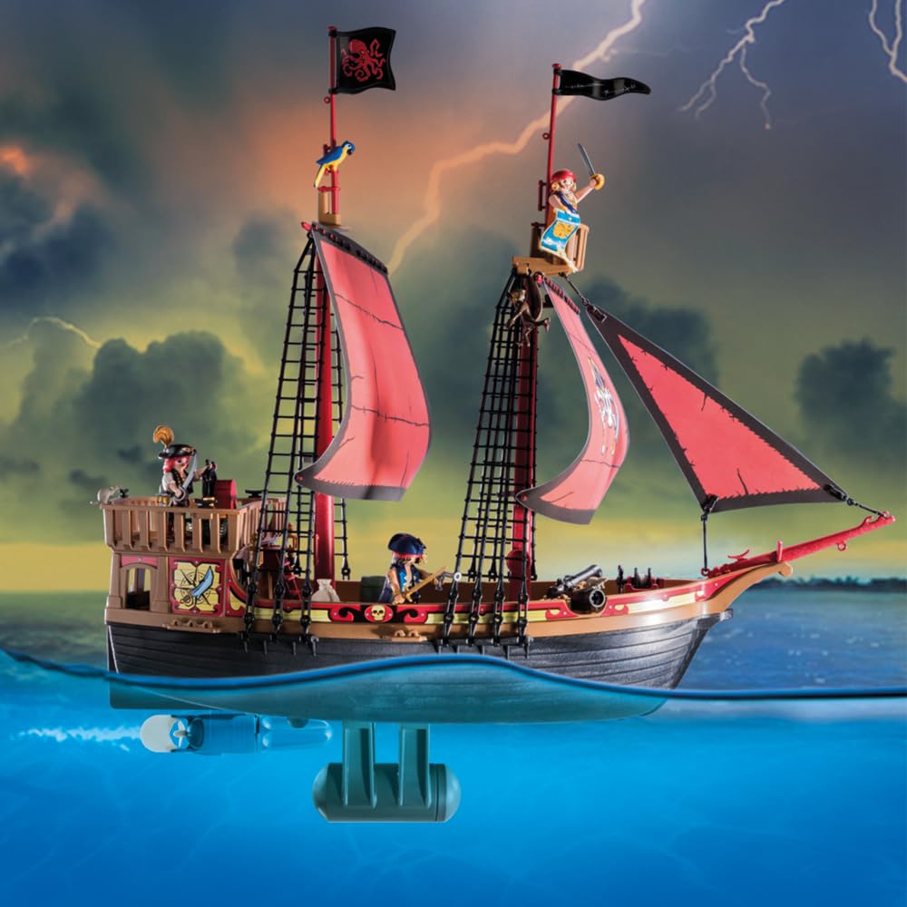Playmobil 70411 anchor winch dock feature for pretend ports