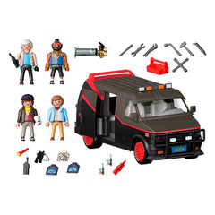 Playmobil A-Team Van with welding equipment ready for on-site repairs