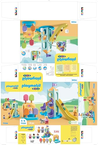 Playmobil Adventure Tower packaging and instructions help with quick setup.
