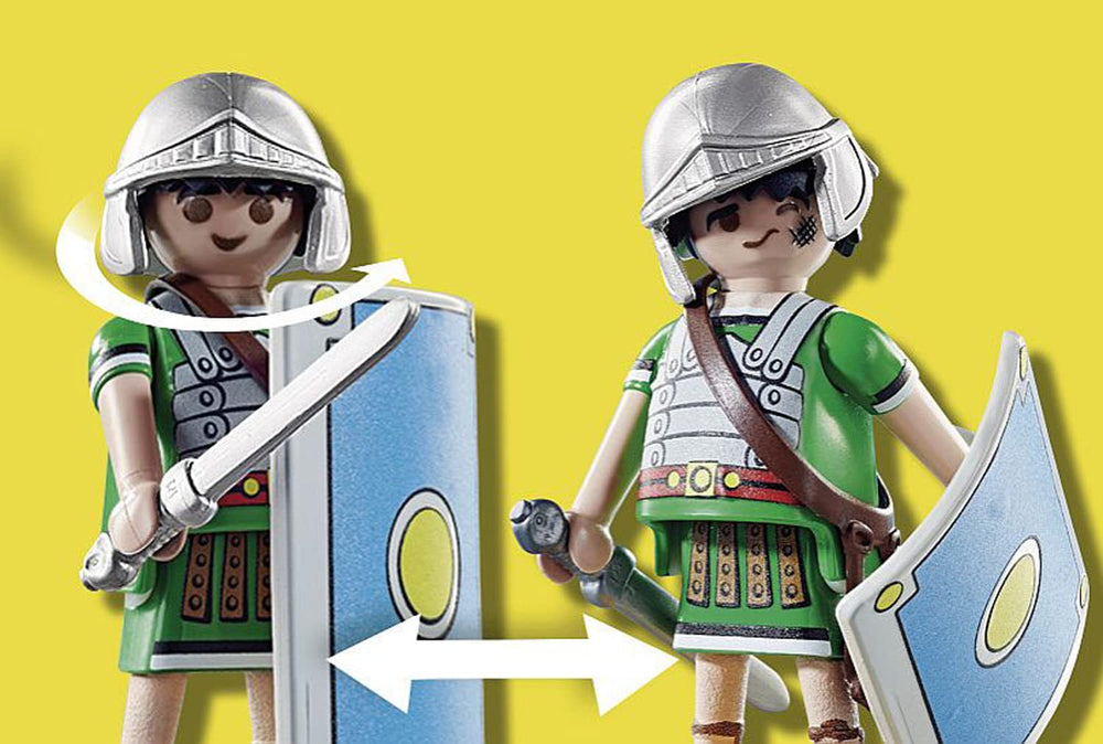 Playmobil Asterix Roman troop assembly instructions for easy setup
