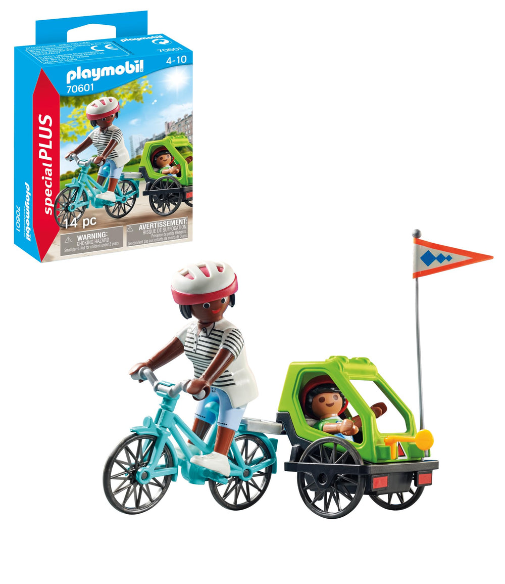Playmobil Bicycle Excursion: mother and child on the bike for imaginative play