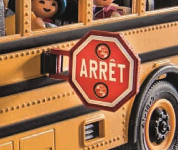 Playmobil bus driver figure included for authentic role-play