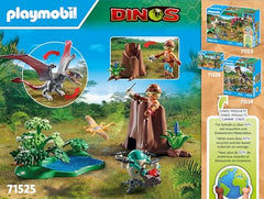 Playmobil Dinos Observatory knowledge card shares dinosaur facts to fuel curiosity