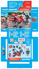Playmobil durable plastic construction supports repeated imaginative play.
