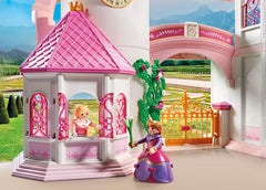 Playmobil Large Princess Castle dining room with dance floor invites elegant pretend balls.