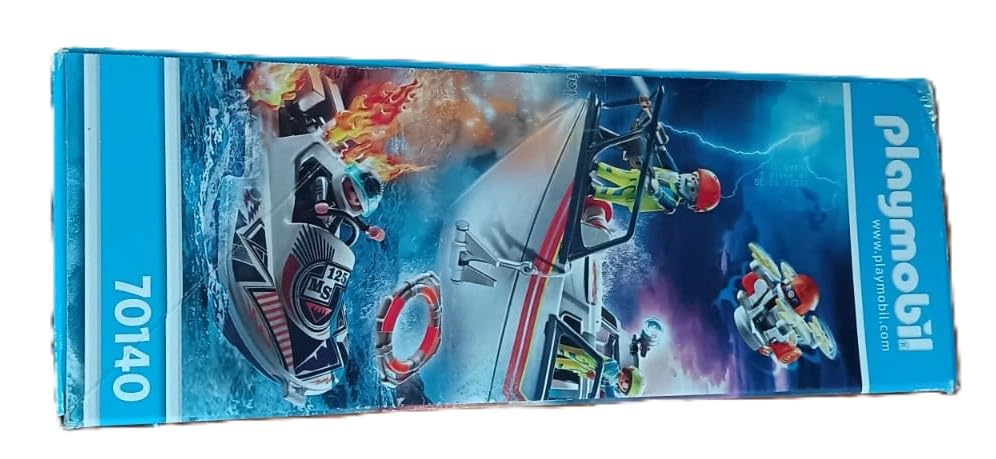 Playmobil life buoy and rescue gear for pretend rescues