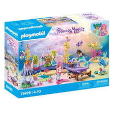Playmobil Mermaid Animal Care shark teeth check scene for observation