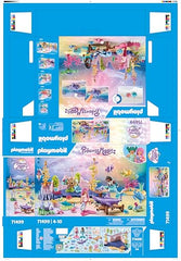Playmobil Mermaid Animal Care swordfish tail wrap demonstrates care actions