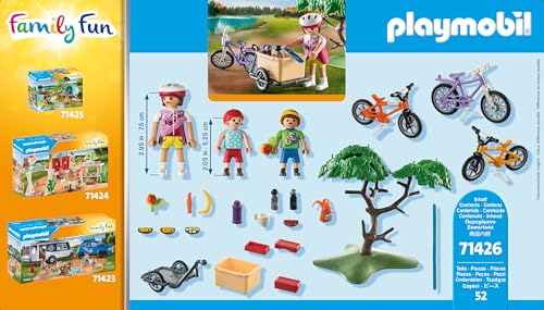 Playmobil Mountain Bike Tour trail accessories for immersive outdoor play.