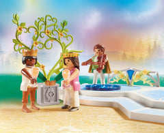 Playmobil My Figures: Magical Dance dining-area and seats support cooperative play