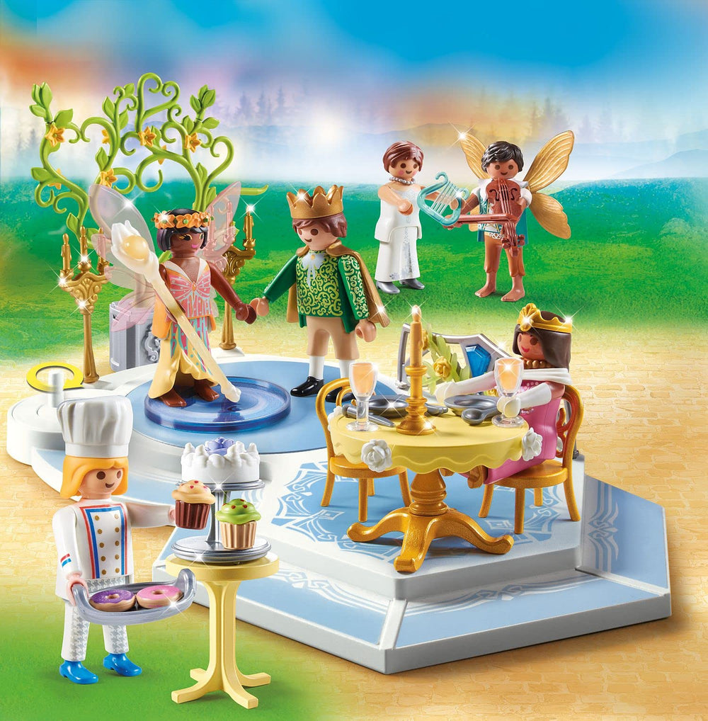 Playmobil My Figures: Magical Dance dining-area setup invites imaginative meals