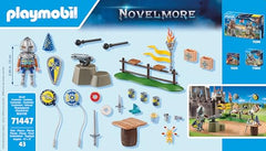 Playmobil Novelmore gift packaging makes birthday unboxing easy and personalized.