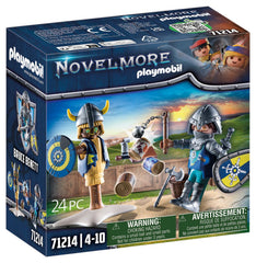 Playmobil Novelmore training dummy ready for practice drills and skill sharpening