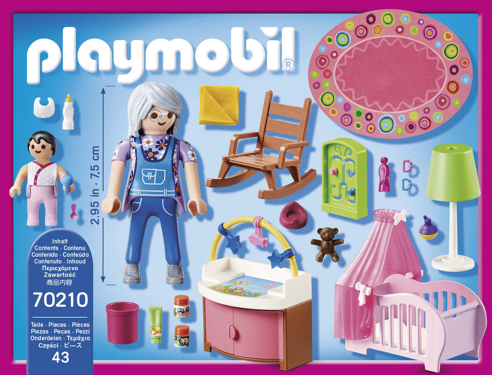 Playmobil Nursery changing table for pretend diaper changes and tidy care