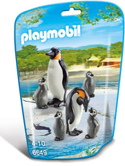 Playmobil Penguin Family figures for imaginative town adventures and role-play