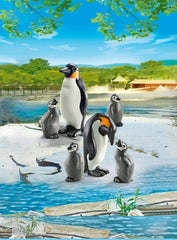Playmobil Penguin Family play scene supports creative storytelling and zoo setups