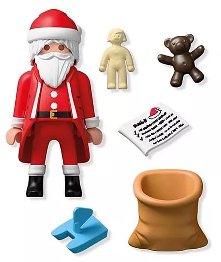Playmobil Santa Claus ready for holiday play and imaginative scenes