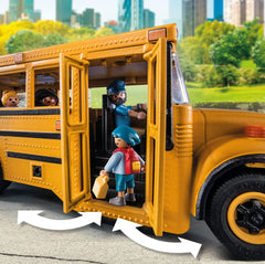 Playmobil backpacks and lunch bag complete the on-the-go look
