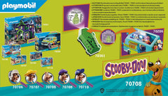 Playmobil Scooby-Doo set includes treasure and diving gear for adventure.