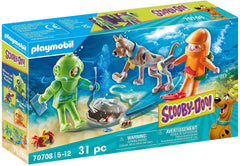 Playmobil Scooby-Doo underwater dive scene with diving gear for imaginative play.