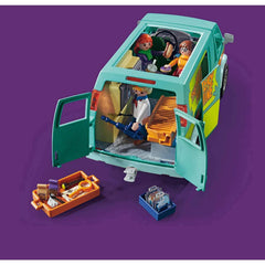 Playmobil Scooby-Doo ghost cards inside the Mystery Machine for storytelling
