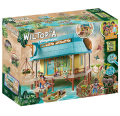 Playmobil Wiltopia Animal Care Station exam table for wildlife checks