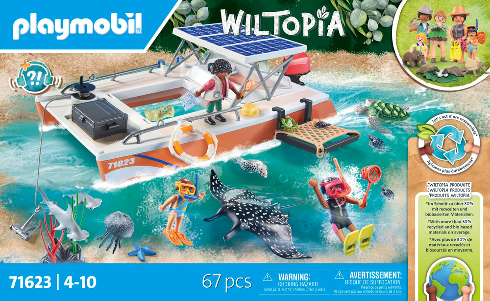 Playmobil Wiltopia hammerhead shark scene sparks ocean storytelling