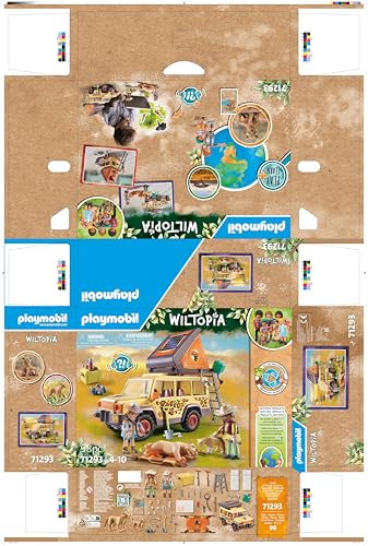 Playmobil Wiltopia assembly-ready playset supports creative family play