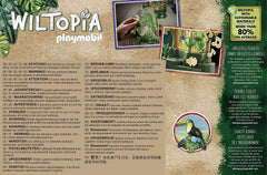 Playmobil Wiltopia night light with rainforest sounds soothes bedtime.