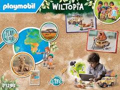 Playmobil Wiltopia set includes eagle and mice figures for wildlife scenarios
