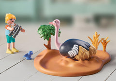 Playmobil Wiltopia two figures support cooperative storytelling.