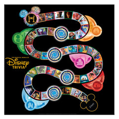 PlayMonster Disney trivia 3D castle scene, a dramatic centerpiece for immersive play.