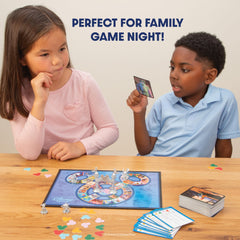 PlayMonster Disney Trivia character movers Mickey Stitch Simba and Alien enhance playfulness