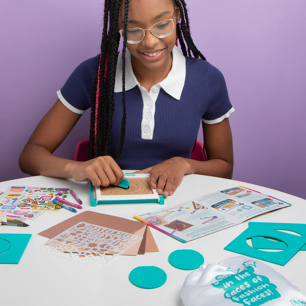 PlayMonster Fashion Faces hairstyles offer a range of trendy looks for kids.